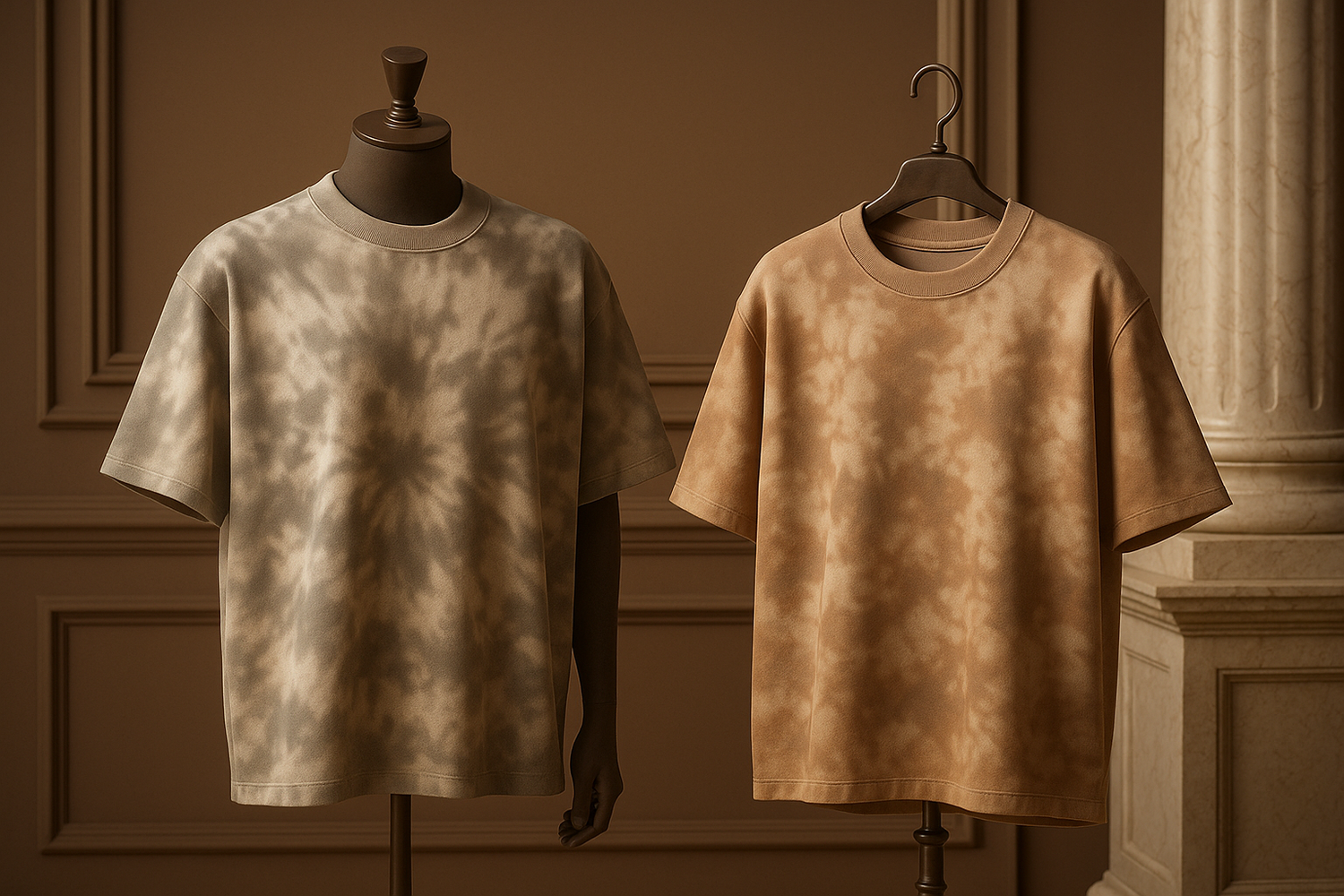 3d luxury and classic background colour #6E5B4A