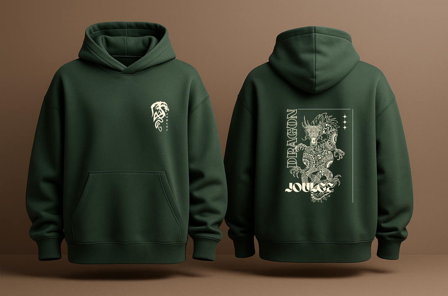 Iconic Drop-Shoulder Hoodie