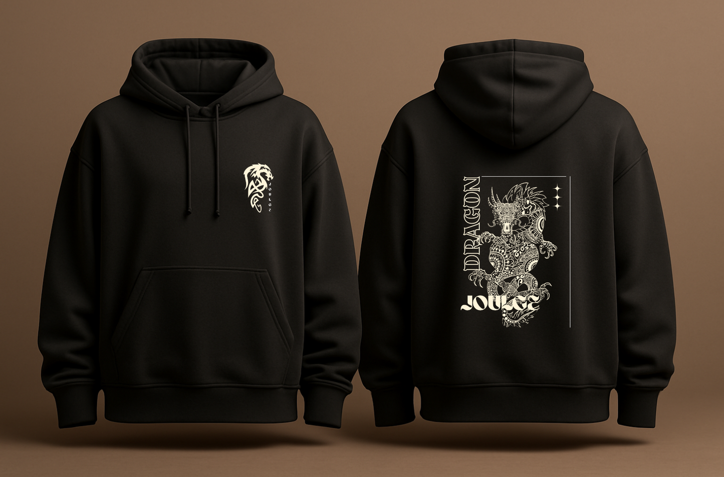 Iconic Drop-Shoulder Hoodie
