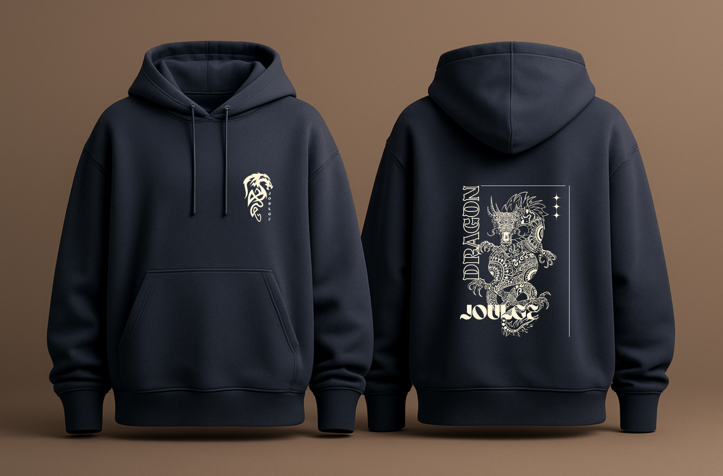 Iconic Drop-Shoulder Hoodie